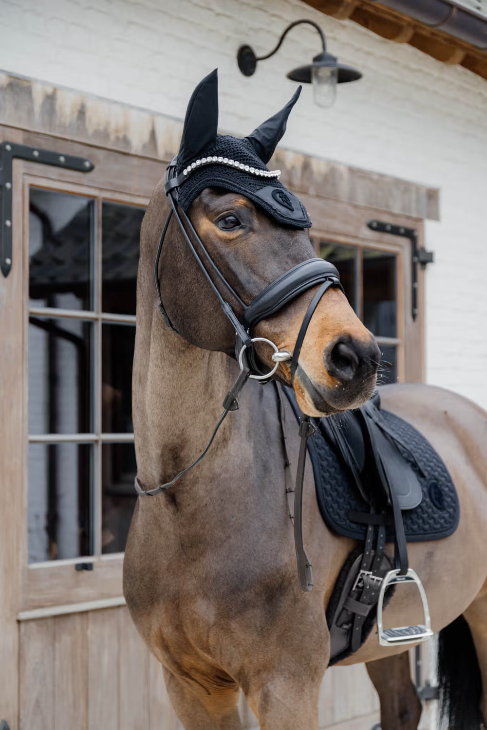 Kentucky Horsewear Fly Veil Wellington 3D Logo Soundless