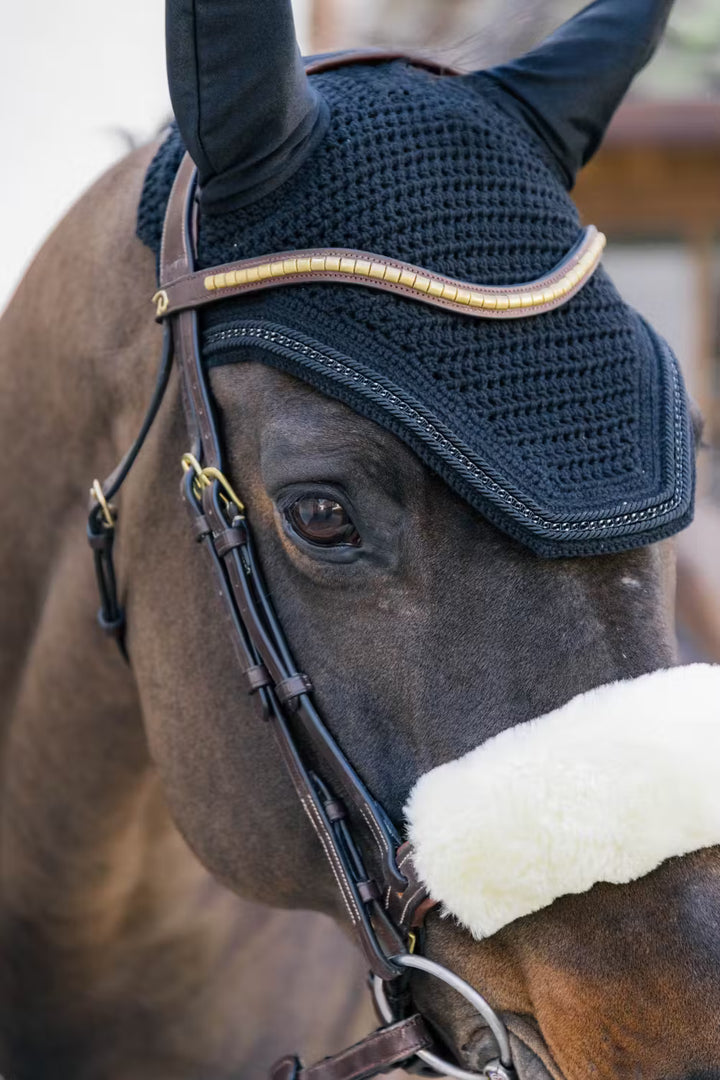 Kentucky Horsewear Fly Veil Wellington Metal Chain Soundless