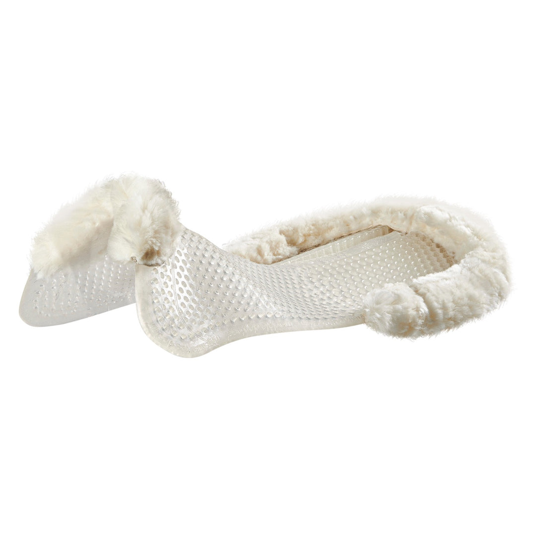Acavallo Gel Pad - Sheepskin with Back Riser