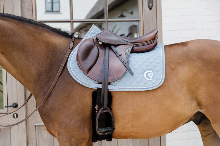 Kentucky Horsewear Saddle Pad 3D Logo Onion Quilt Jumping