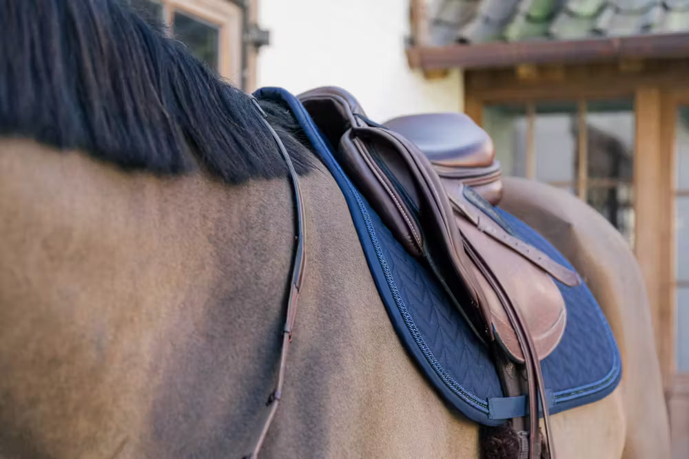 Kentucky Horsewear Saddle Pad Metal Chain Jumping