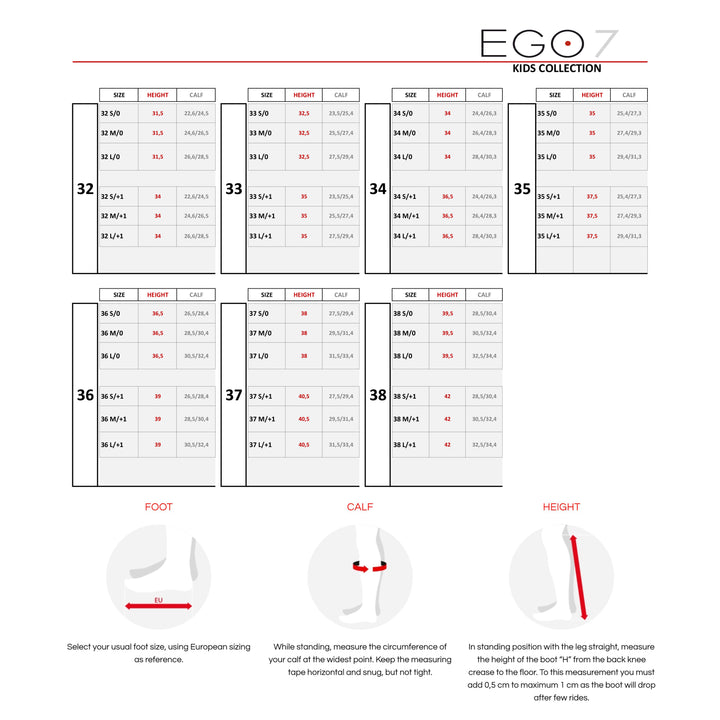 Ego7 Delphi Riding Boots For Kids
