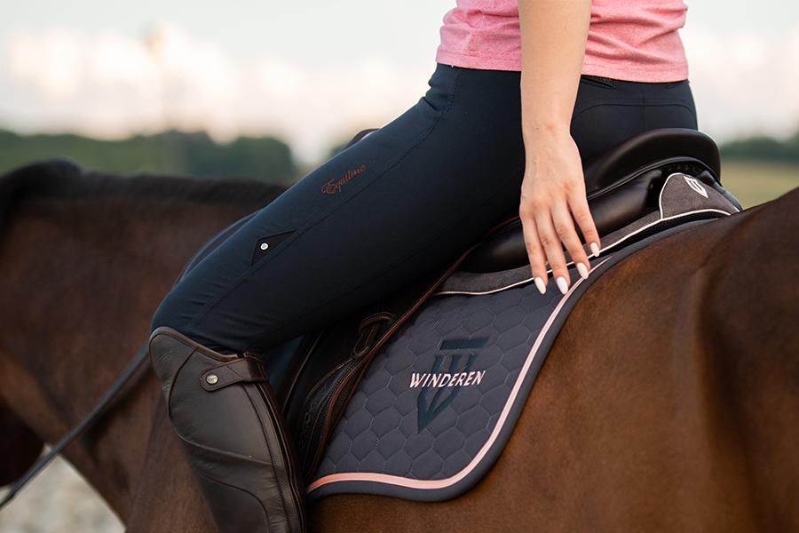 Winderen Saddle Half Pad Jumping Slim 10Mm