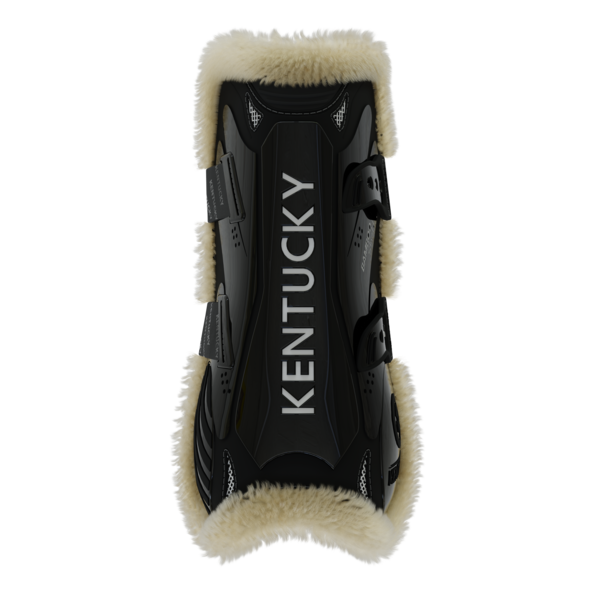 Kentucky Horsewear Vegan Sheepskin Tendon Boots Bamboo Elastic