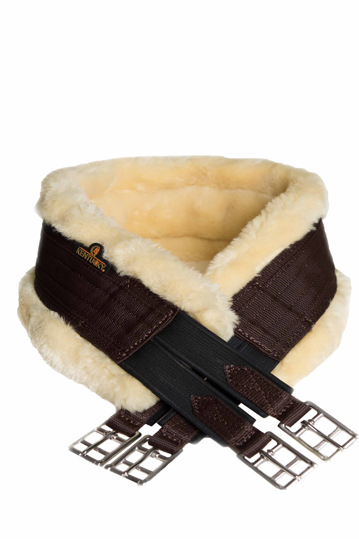 Kentucky Horsewear Sheepskin Girth Brown