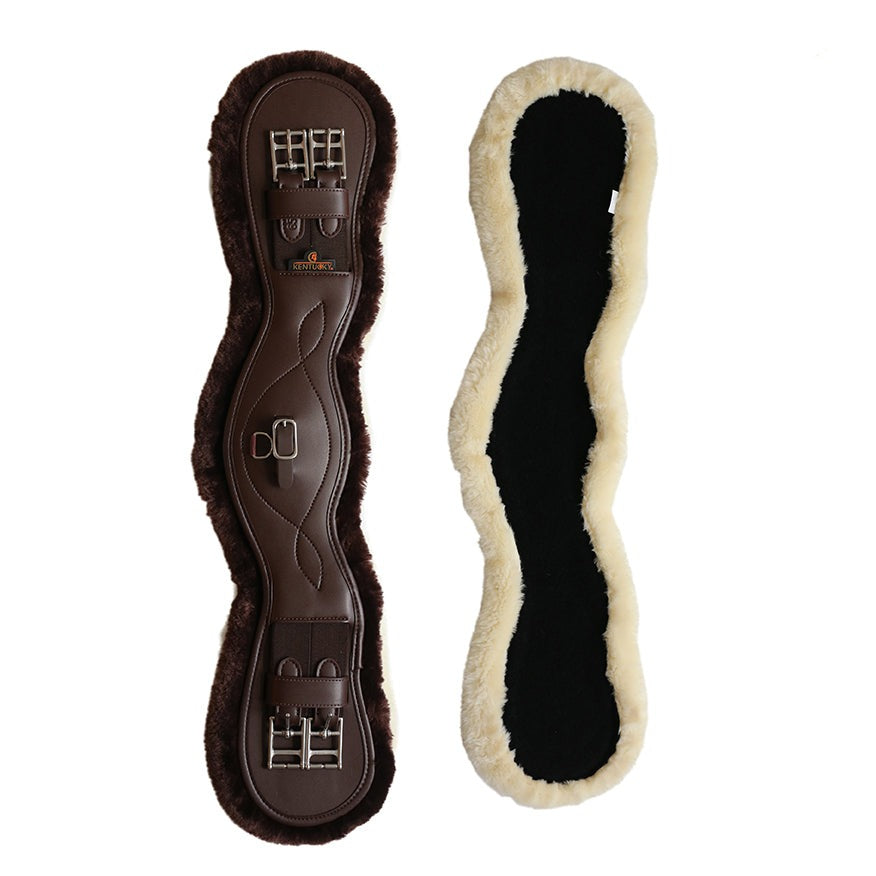 Kentucky Horsewear Sheepskin Anatomic Short Girth
