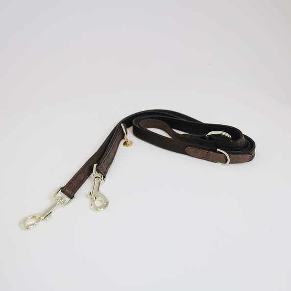 Kentucky Horsewear Dog Lead Velvet Leather