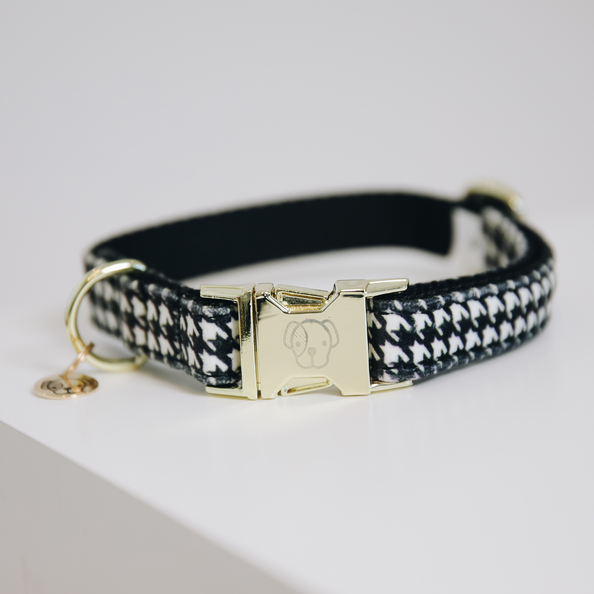Kentucky Horsewear Dog Collar Pied-De-Poule