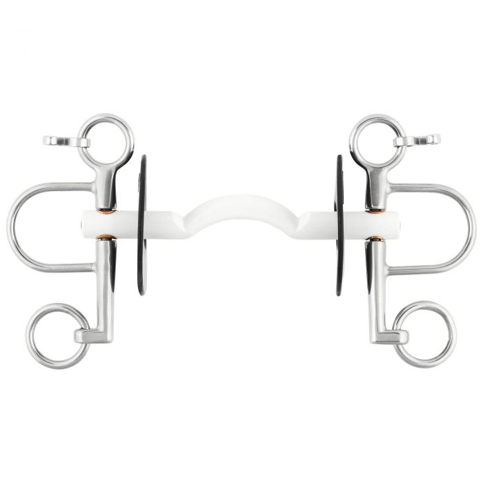 Nathe Pelham 15 Mm With Hard Mullen Mouth, Port