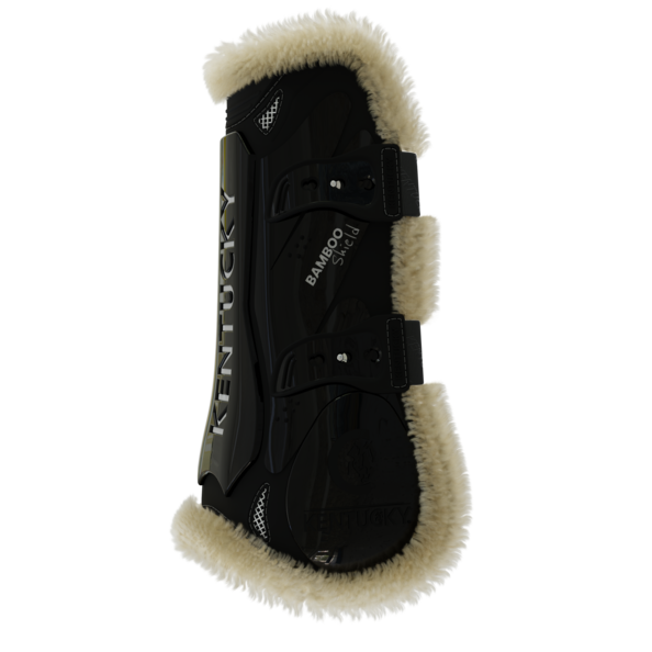Kentucky Horsewear Vegan Sheepskin Tendon Boots Bamboo Elastic