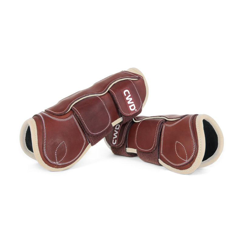 CWD Mademoiselle Velcro Tendon Boots With Calfskin Lining