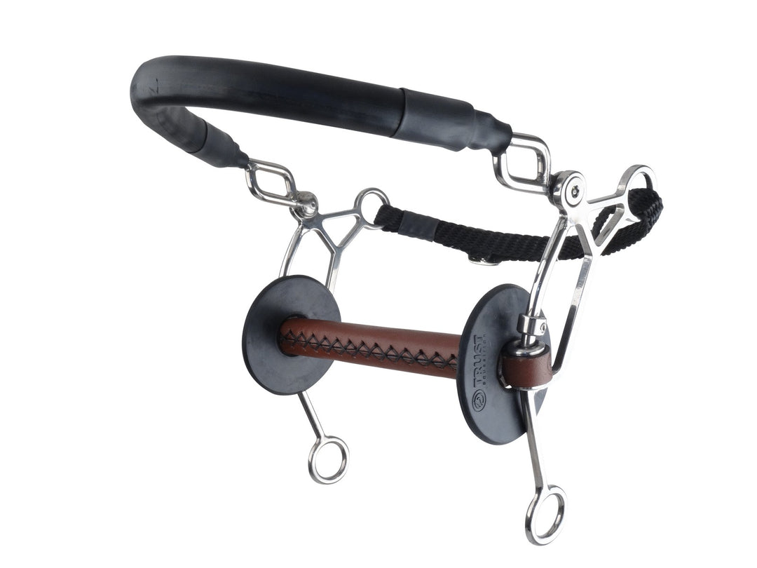 Hackamore Combi Long Leather Bit