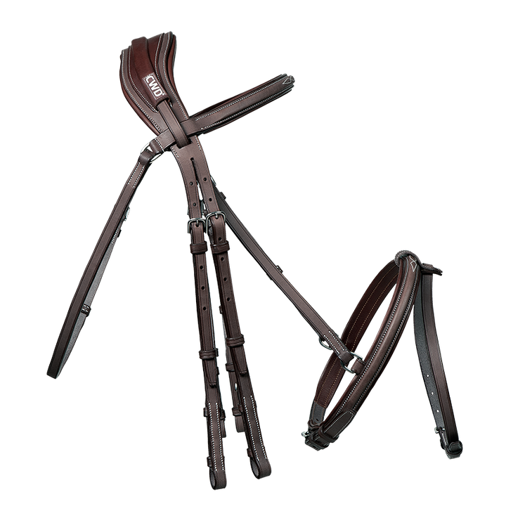CWD Anatomic Bridle With Fancy Stitching