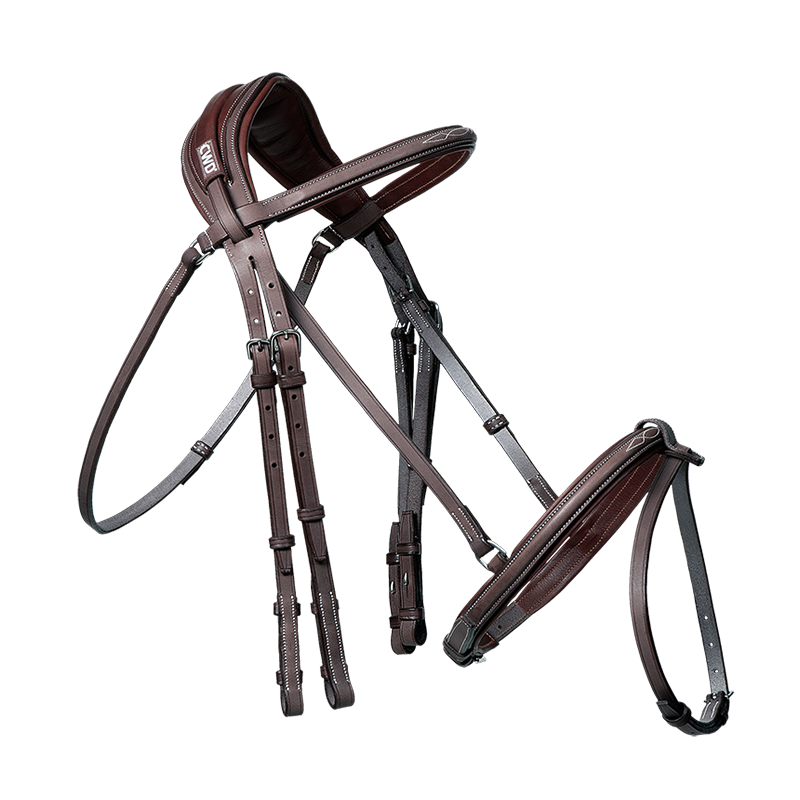 CWD Anatomic Bridle With Fancy Stitching