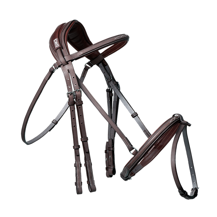 CWD Anatomic Bridle With Fancy Stitching