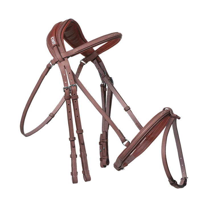 CWD Anatomic Bridle With Fancy Stitching