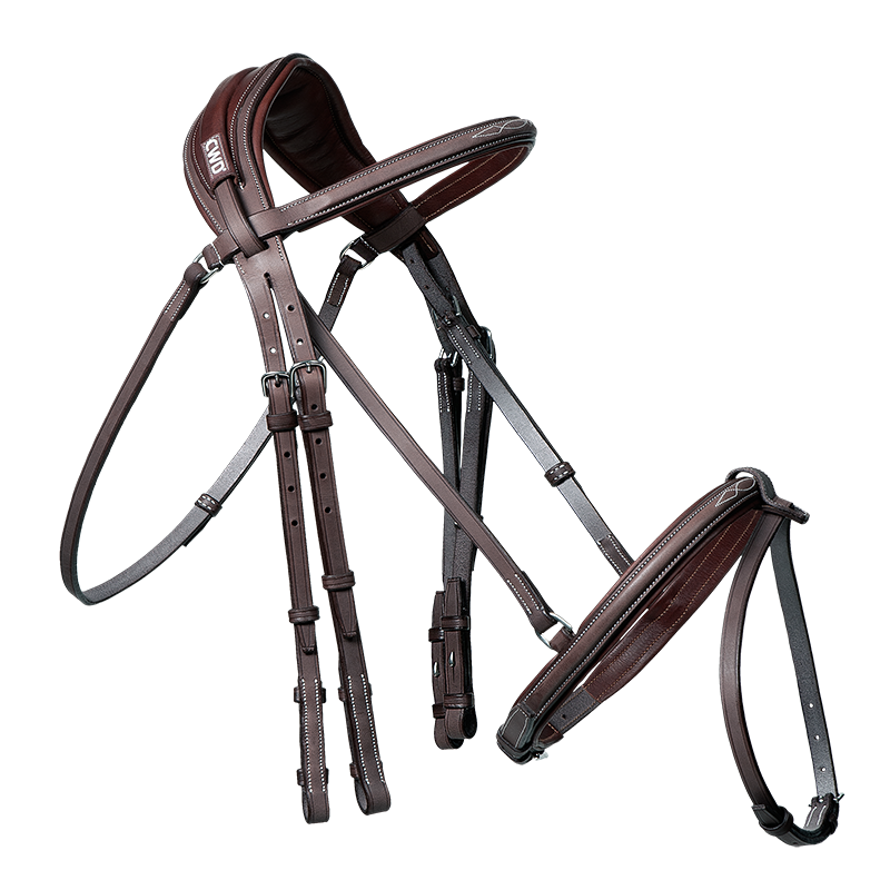CWD Anatomic Bridle With Fancy Stitching