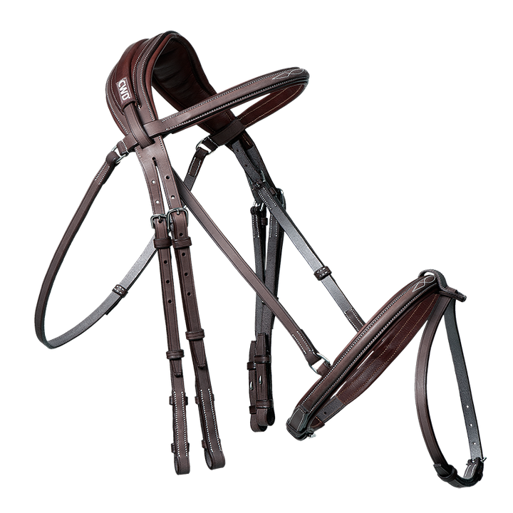 CWD Anatomic Bridle With Fancy Stitching