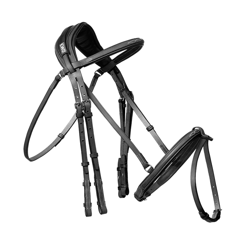 CWD Anatomic Bridle With Fancy Stitching