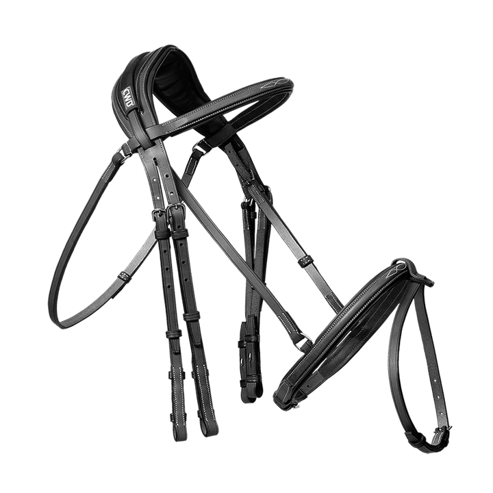 CWD Anatomic Bridle With Fancy Stitching