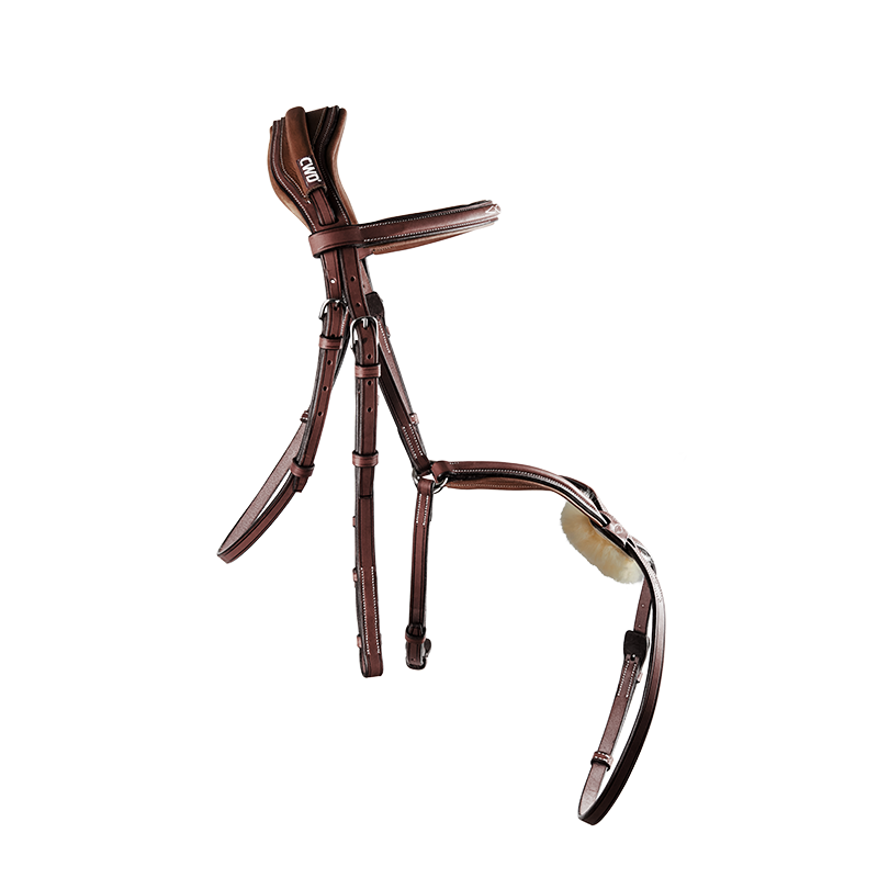 CWD Anatomic Figure Of 8 Noseband Snaffle Bridle