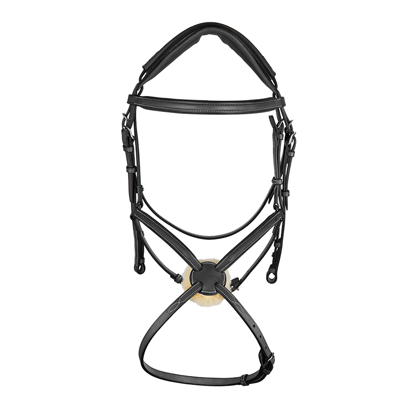 CWD Anatomic Figure Of 8 Noseband Snaffle Bridle