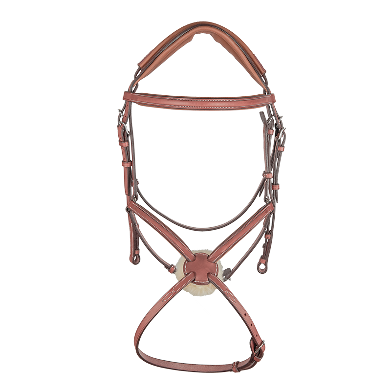 CWD Anatomic Figure Of 8 Noseband Snaffle Bridle