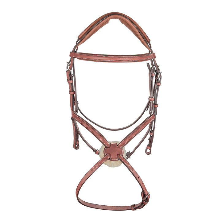 CWD Anatomic Figure Of 8 Noseband Snaffle Bridle