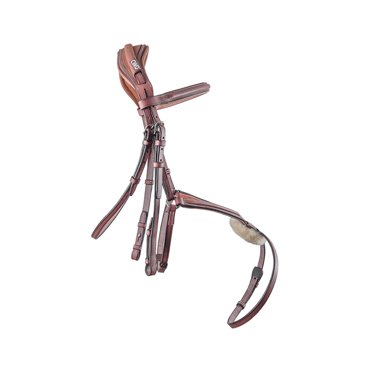 CWD Anatomic Figure Of 8 Noseband Snaffle Bridle
