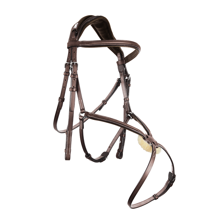 CWD Anatomic Figure Of 8 Noseband Snaffle Bridle