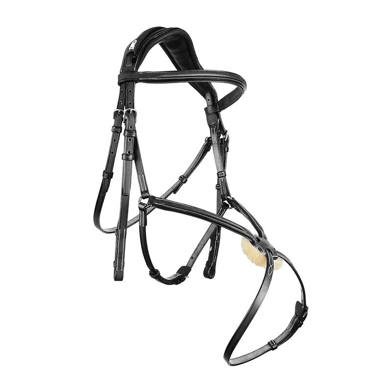 CWD Anatomic Figure Of 8 Noseband Snaffle Bridle