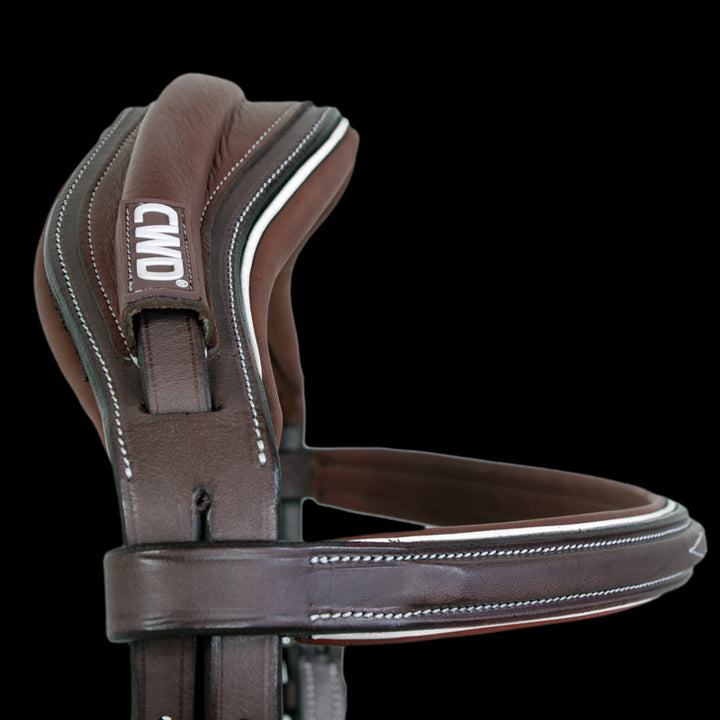 CWD Mademoiselle Anatomic French Noseband Bridle With Stitching