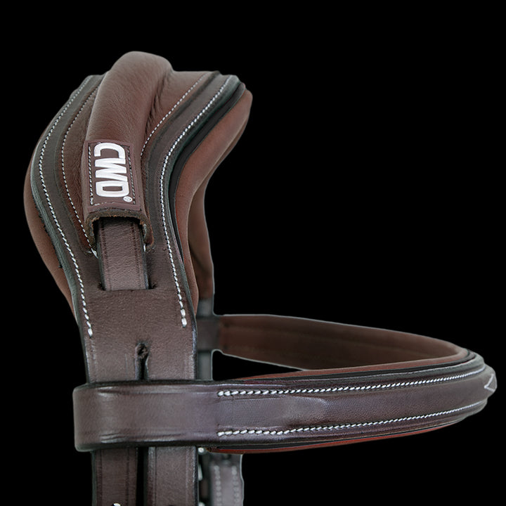 CWD Mademoiselle Anatomic French Noseband Bridle With Stitching