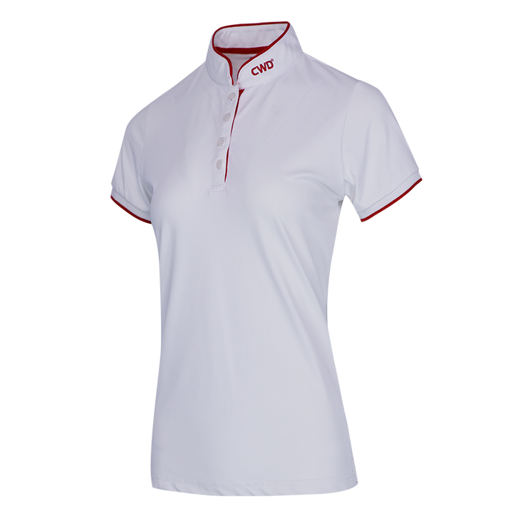 CWD - Womens White Polo (New Collection)