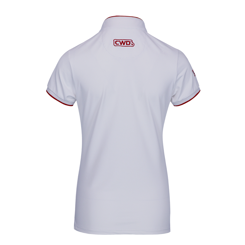 CWD - Womens White Polo (New Collection)