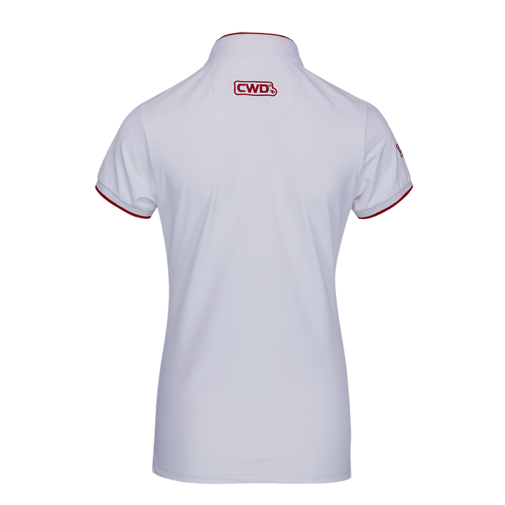 CWD - Womens White Polo (New Collection)