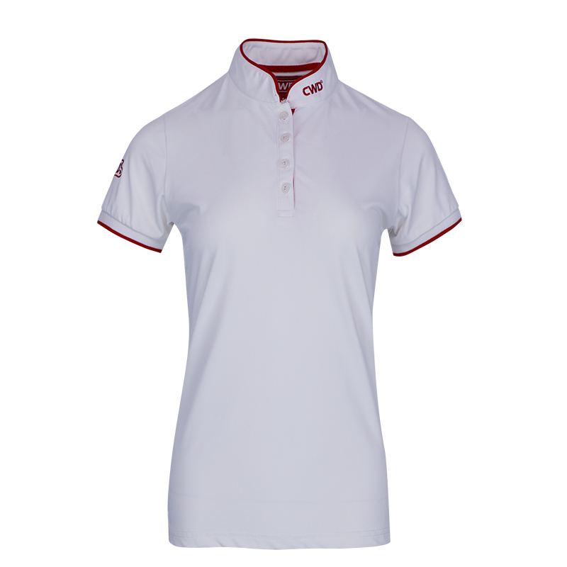 CWD - Womens White Polo (New Collection)