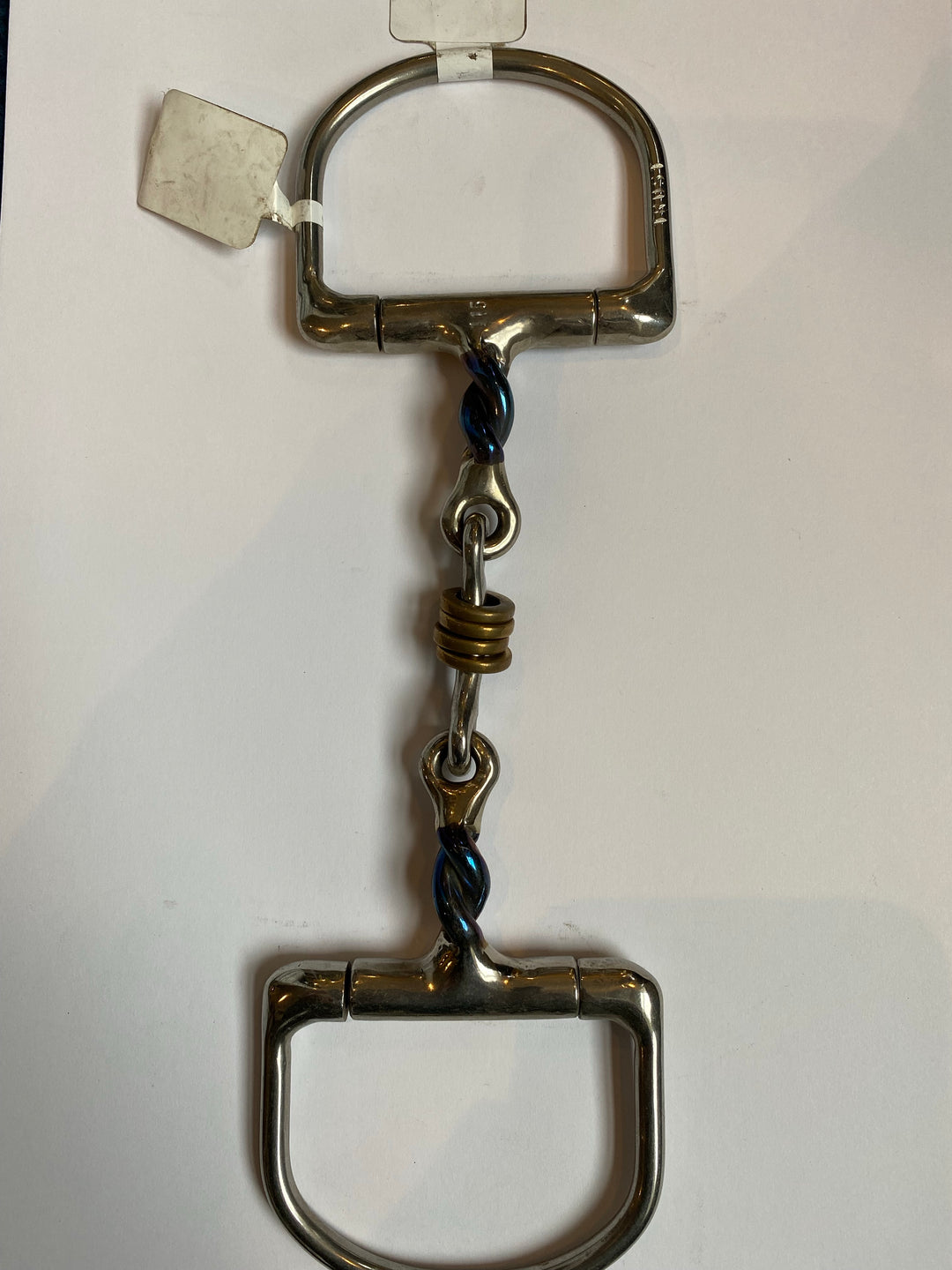 Trust Equestrian Trust Sweet Iron Dee With Twist And Brass Rings