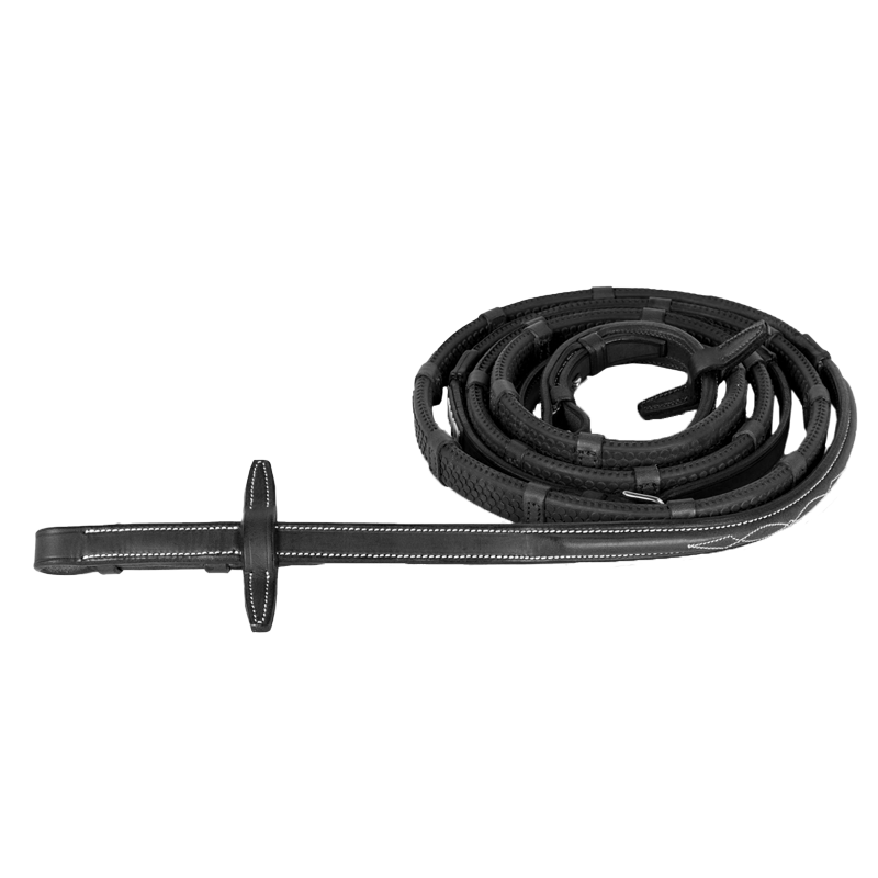 CWD Rubber Reins With Stoppers