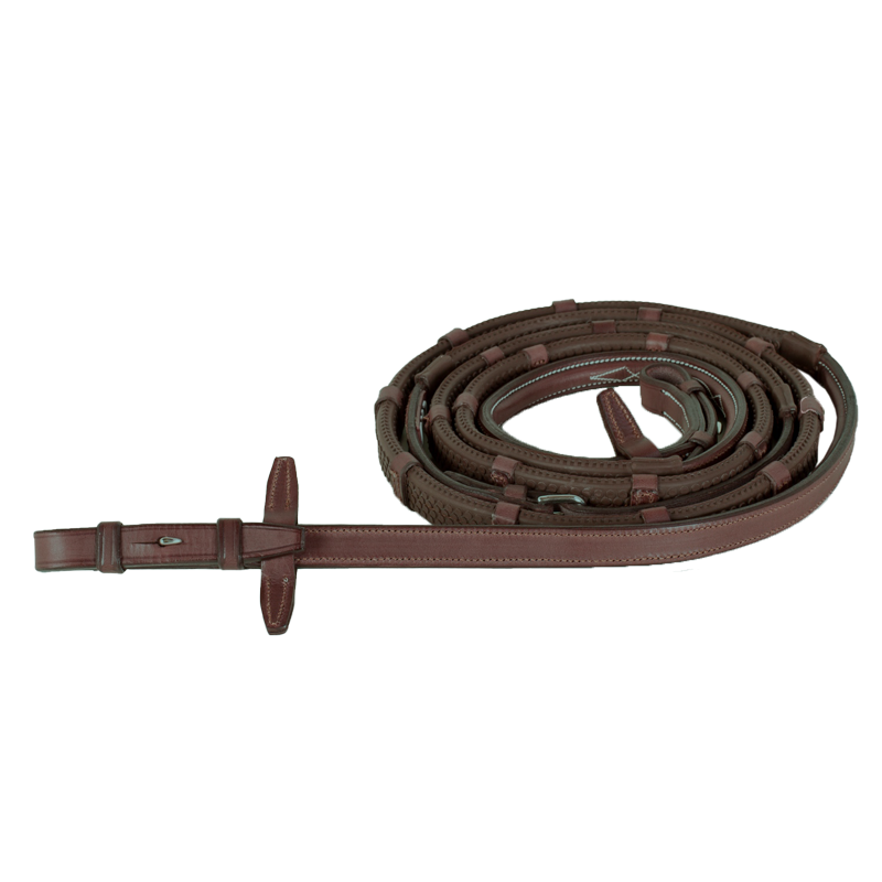 CWD Rubber Reins With Stoppers