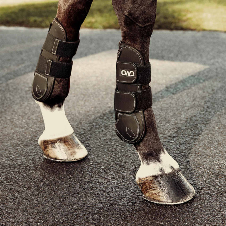 CWD Velcro Tendon Boots With Calfskin Lining