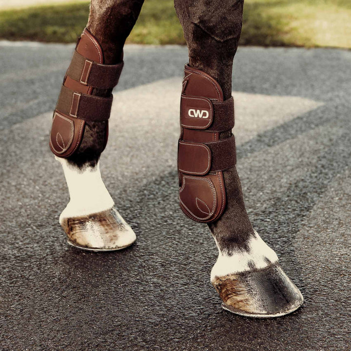 CWD Velcro Tendon Boots With Calfskin Lining