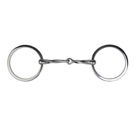 Ring snaffle twisted magic 15mm