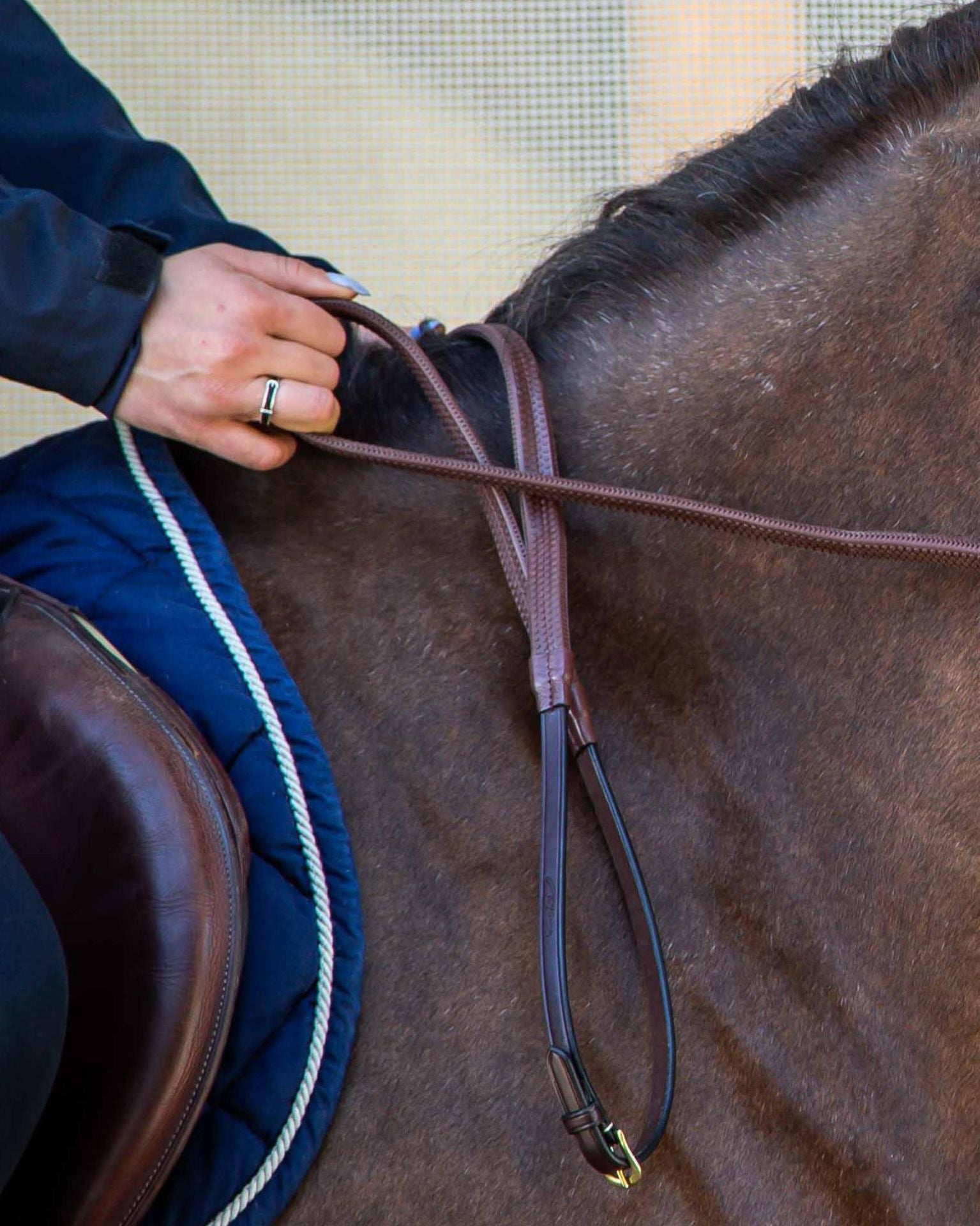 Dyon 1/2 Rubber Reins