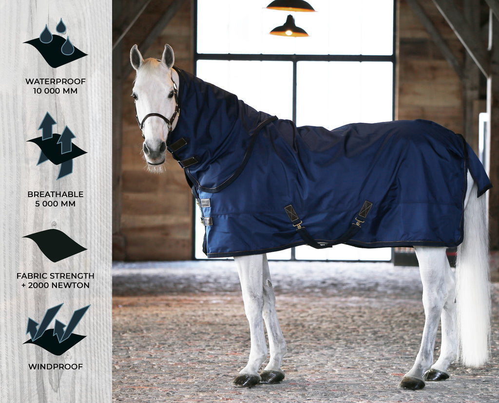 Kentucky Horsewear Turnout Rug All Weather Waterproof Pro 300g navy