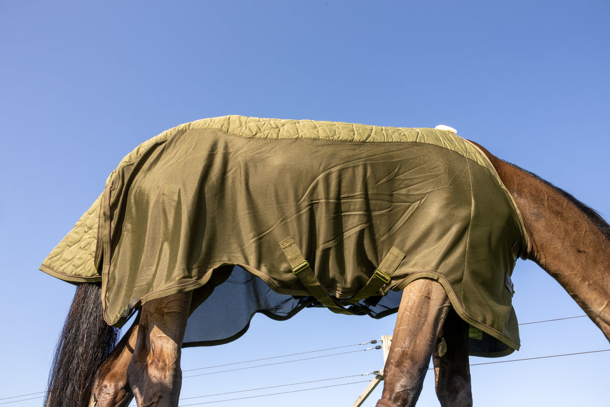 Kentucky Horsewear Transport Combo Cooler Fleece pine green