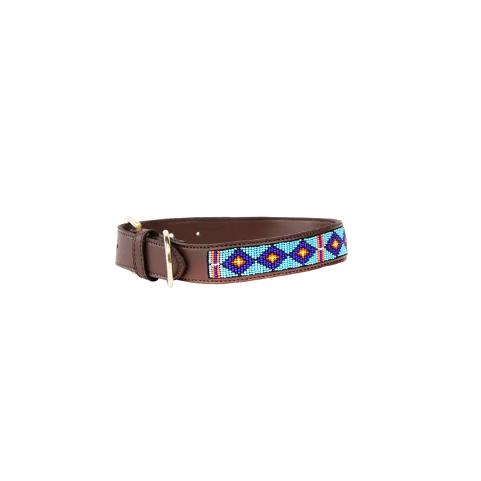 Kentucky Horsewear Dog Collar Handmade Pearls