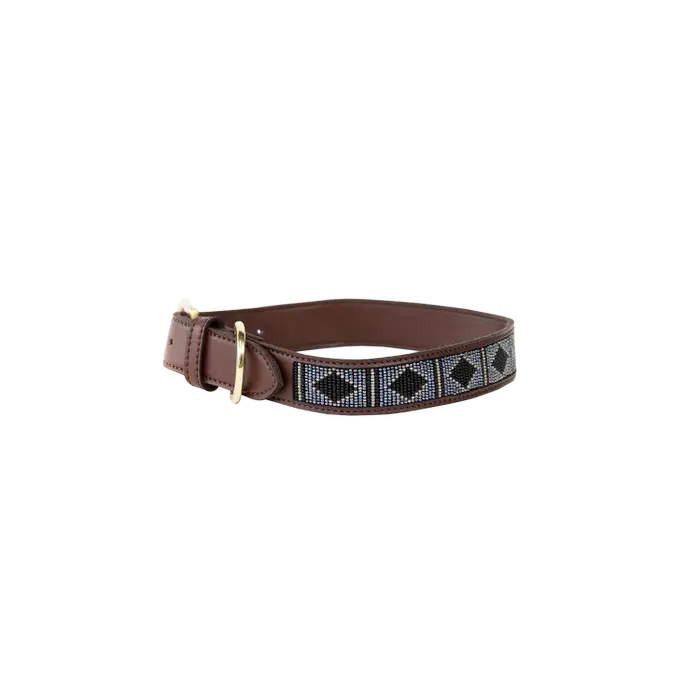 Kentucky Horsewear Dog Collar Handmade Pearls