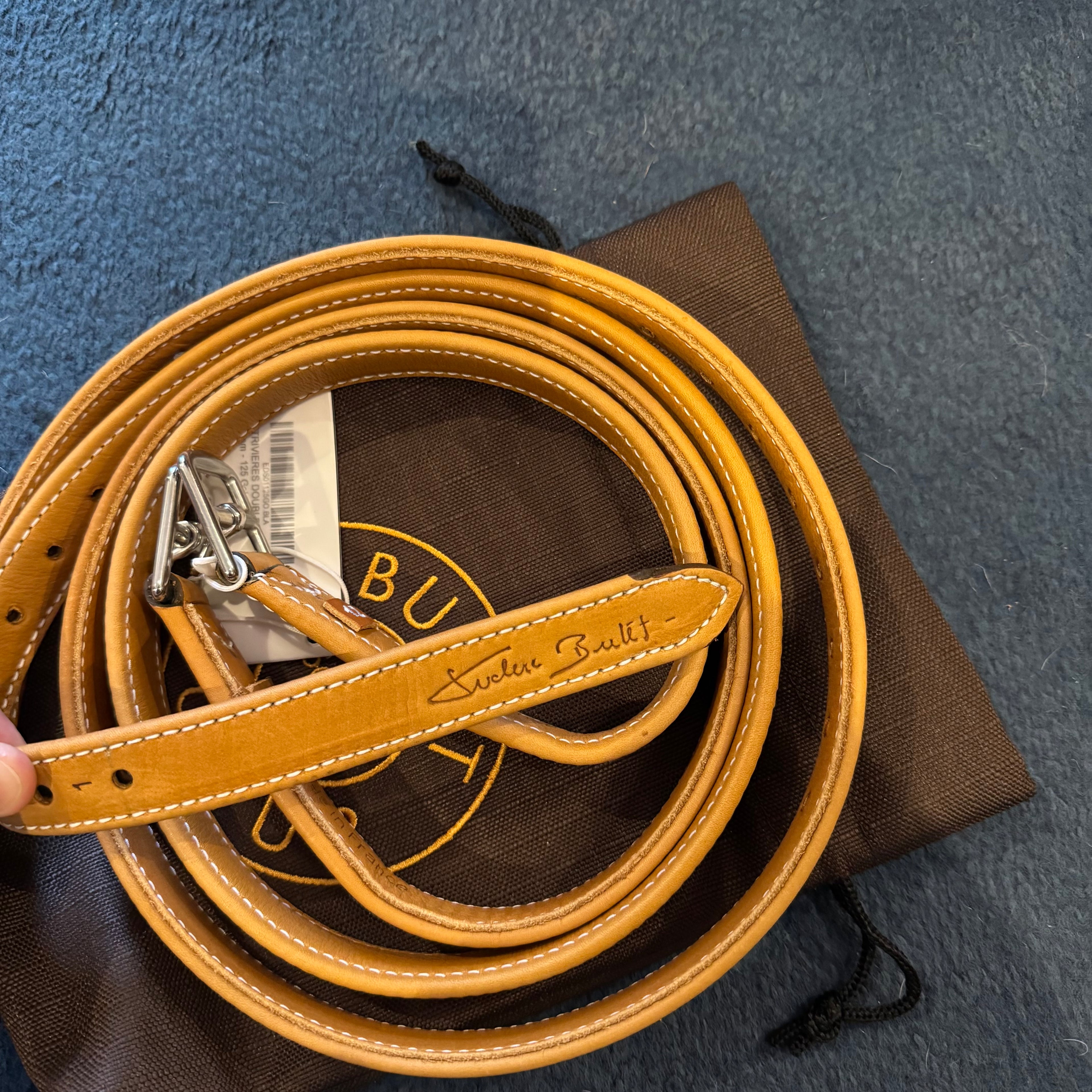Butet standard lined stirrup leathers (old model)