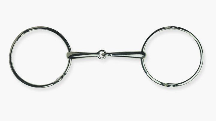 Metalab Loose Ring English Gag, Single Jointed, Big Rings 16mm